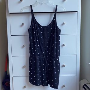 Club Monaco black and white romper